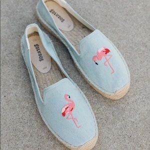 Soludos Flamingo Slippers - Size 9